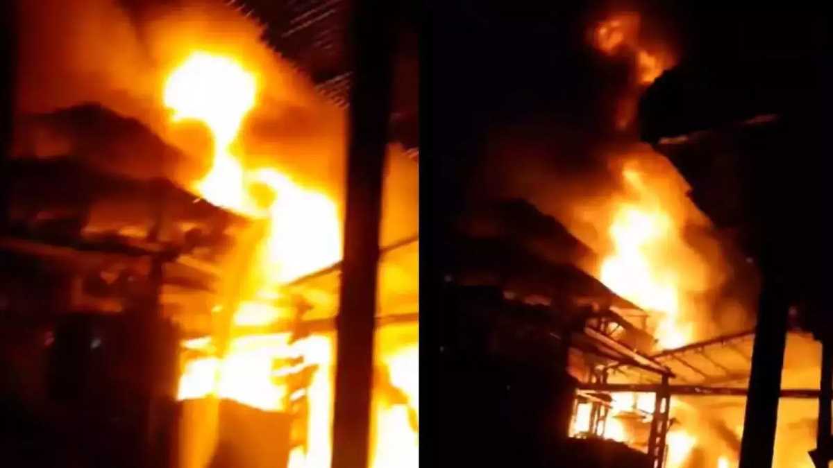 ग्रेटर नोएडा: केमिकल फैक्ट्री में लगी भीषण आग, दमकल की 32 गाड़ियां मौके पर